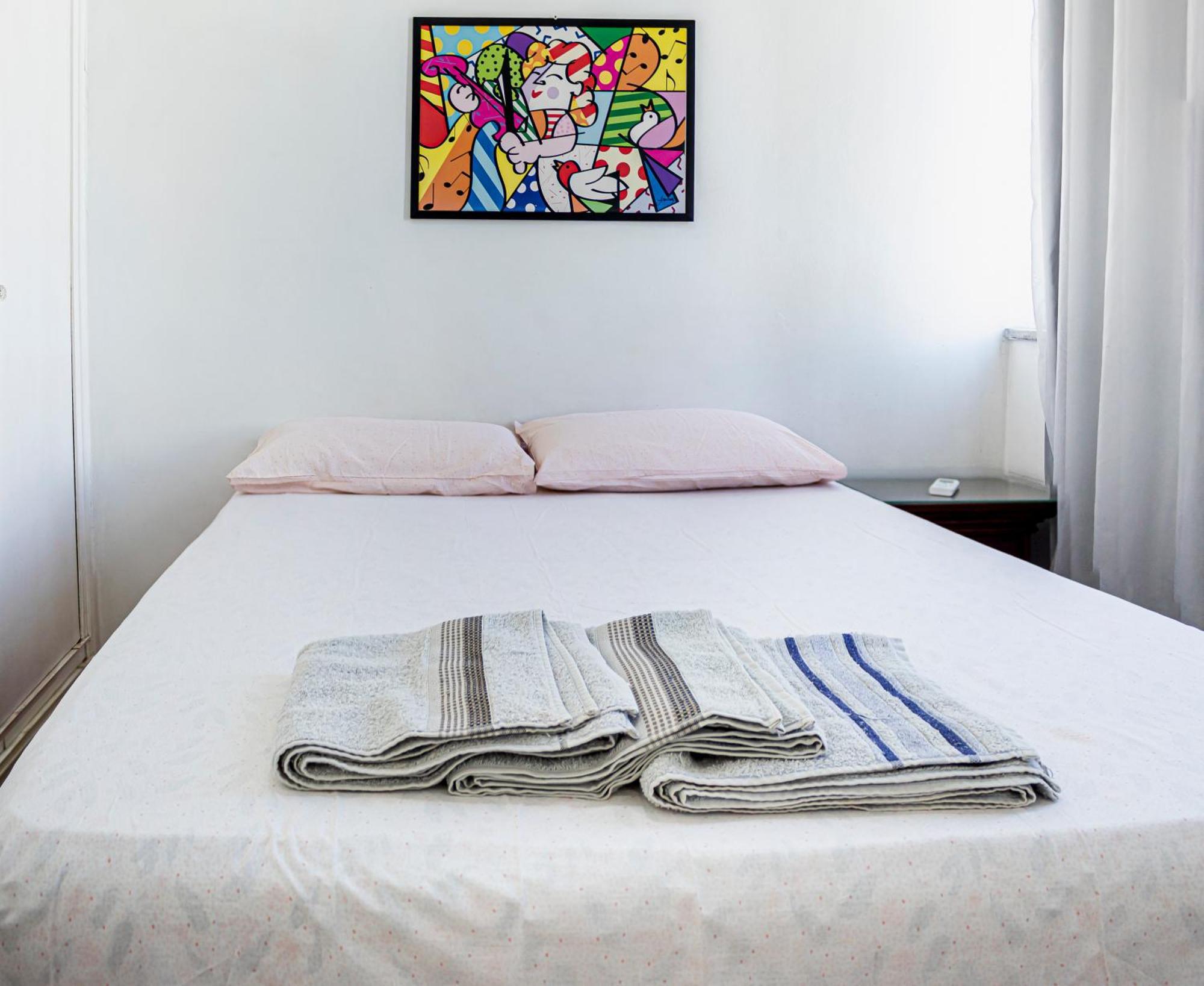Apartamento Completo Na Praia De Copacabana 02 Quartos Com Vista Lateral Mar Em Andar Alto, Ar, Wifi , Netflix, Pauloangerami Rmvc18 Rio de Janeiro Eksteriør bilde